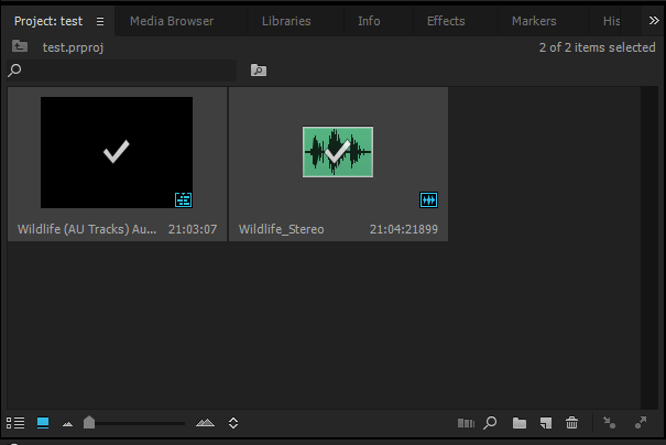 Premiere Pro に書き出しダイアログボックス