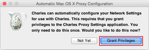 Charles Proxy を利用したパケット情報の収集方法（Mac OS）