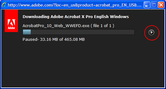 Adobe Akamai Download Manager の Faq