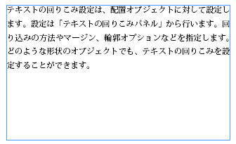 オブジェクトに沿ってテキストを回り込ませる方法 Indesign Cc Cc 2014