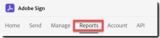Adobe Sign 머리글