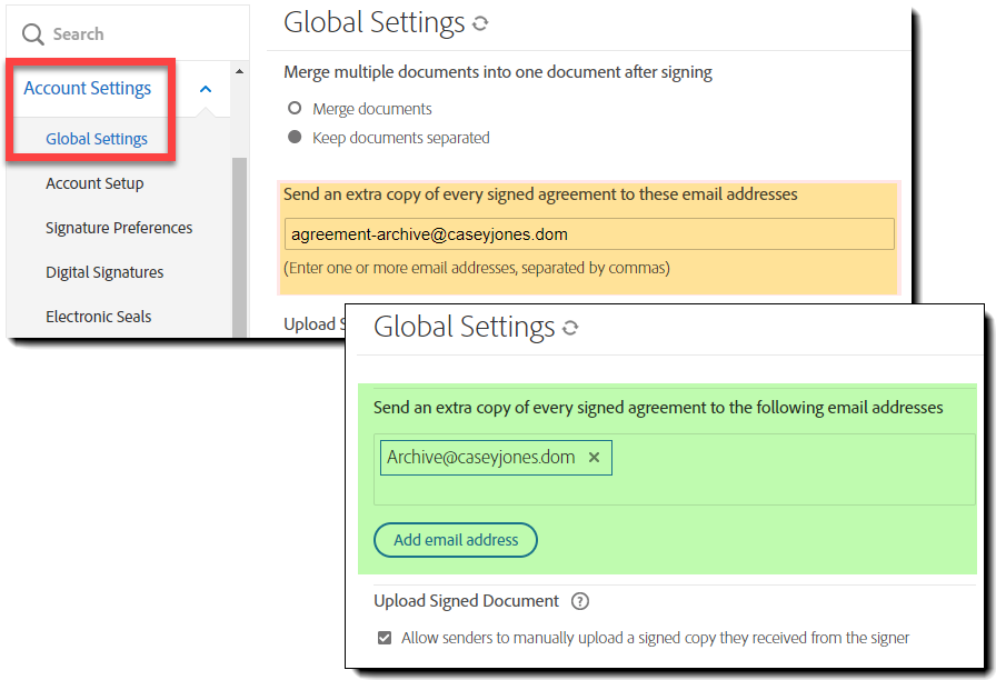 업데이트된 외부 보관 인터페이스