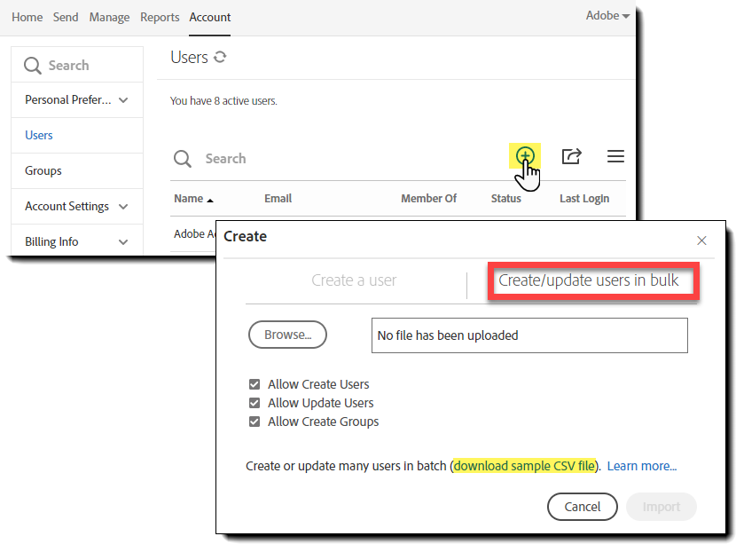 사용자 생성 인터페이스로 이동합니다.