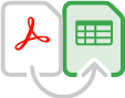Convert PDF to Excel