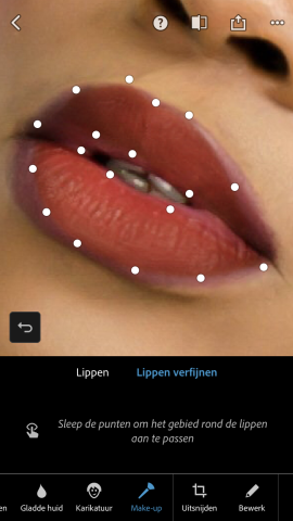 Lippen verfijnen