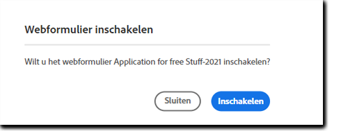 Verificatie inschakelen