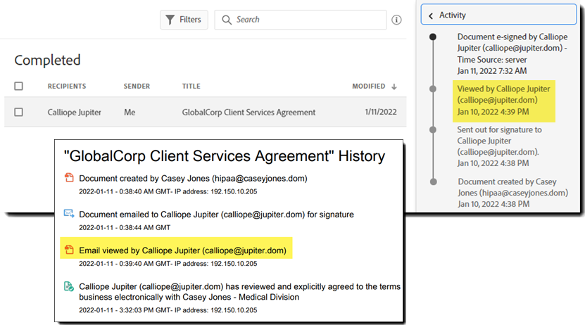 Gebeurtenis in het auditrapport bekeken