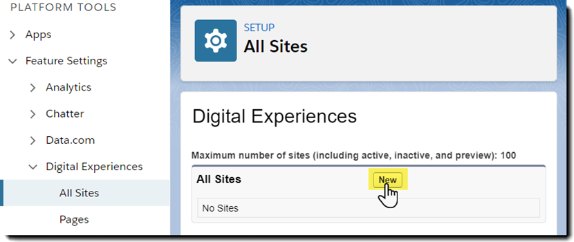 Digital Experiences - Alle sites