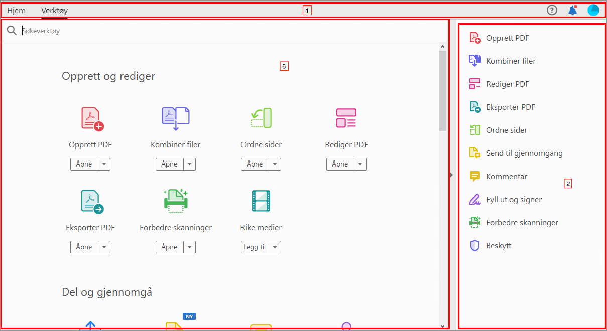 Nye VoiceOver-beholdere i Verktøysenter