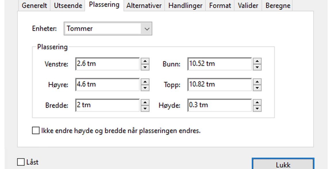 Feltegenskaper Feltegenskaper