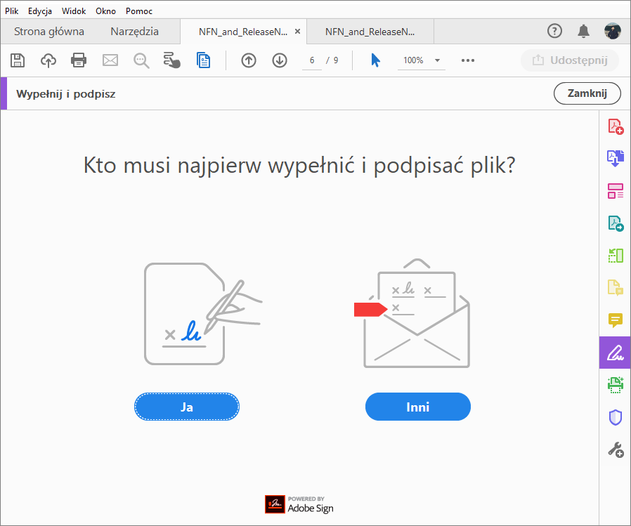 Wypełnij i podpisz — strona główna