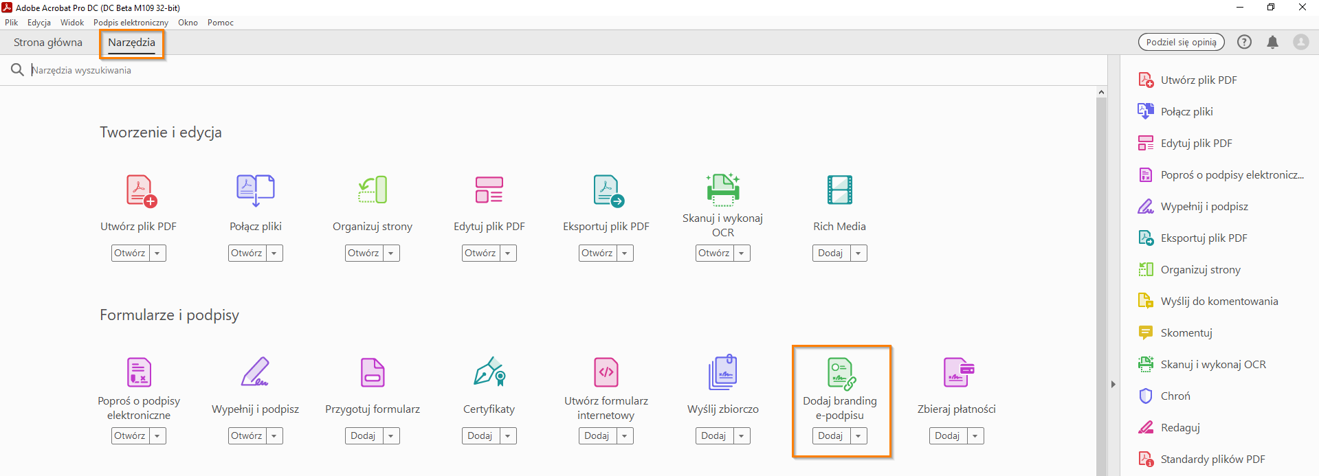 Dodawanie brandingu podpisu elektronicznego