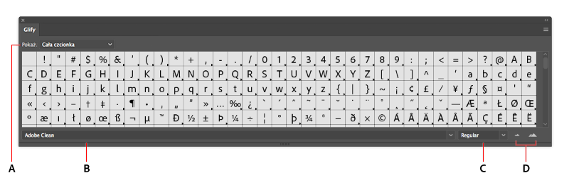 Praca Ze Znakami Specjalnymi W Programie Illustrator