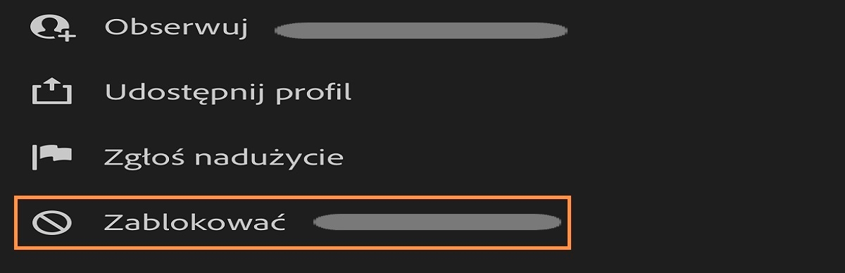 Blokowanie fotografa w aplikacji Lightroom