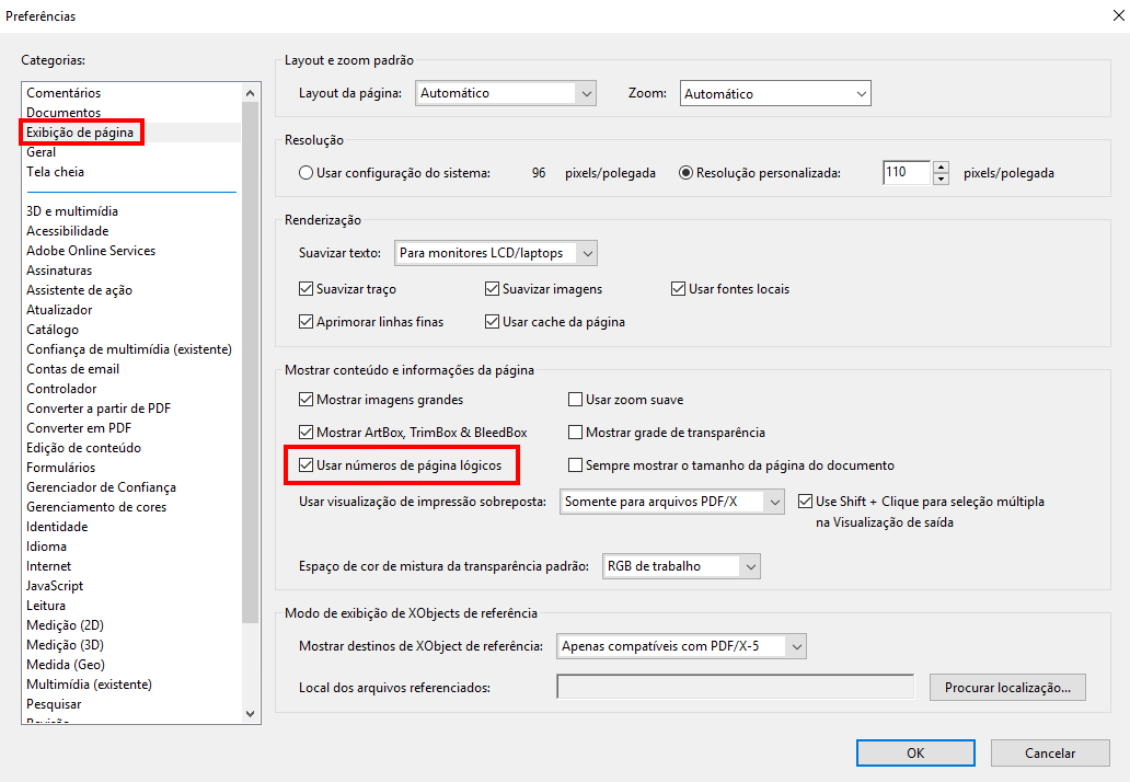 Navegacao Em Paginas De Pdfs Adobe Acrobat