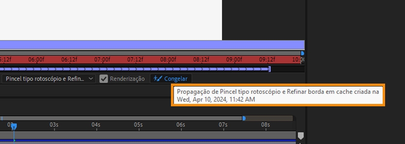 Pincel tipo rotoscópio e Refinar fosco no After Effects