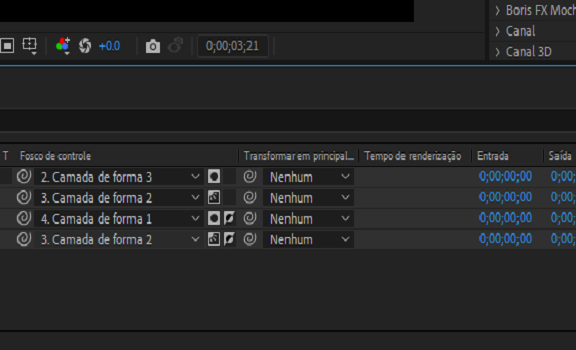 Controle de alternância de fosco de controle Alfa/Luma e controle de alternância Não invertido/Invertido