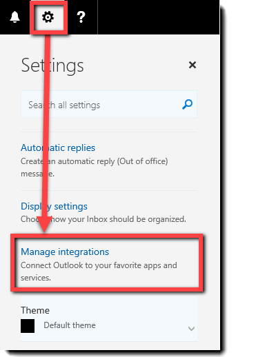 Instale O Complemento Do Microsoft Outlook