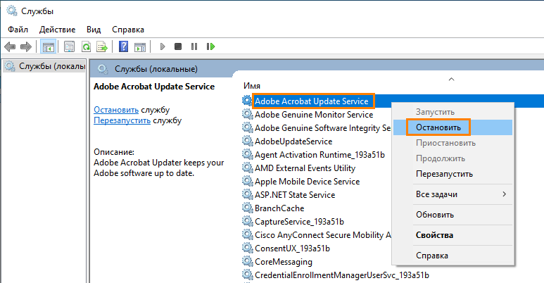 Adobe update service что это