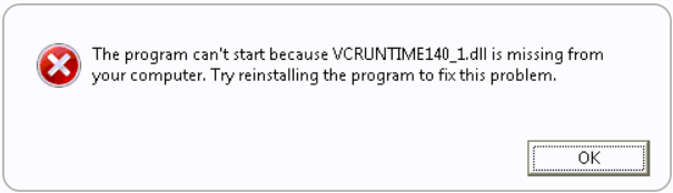 Ошибка VCRUNTIME.dll при запуске Illustrator