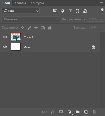 Ресурсы, связанные с библиотекой в документе Photoshop