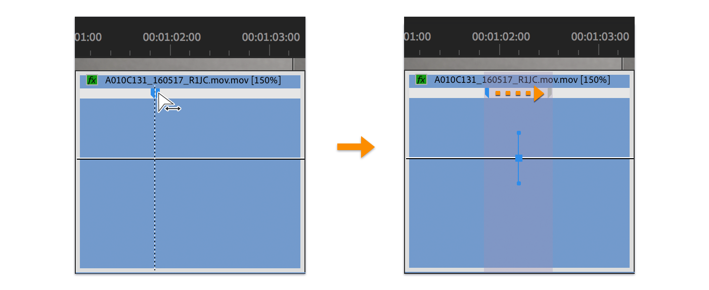 Разделение ключевого кадра