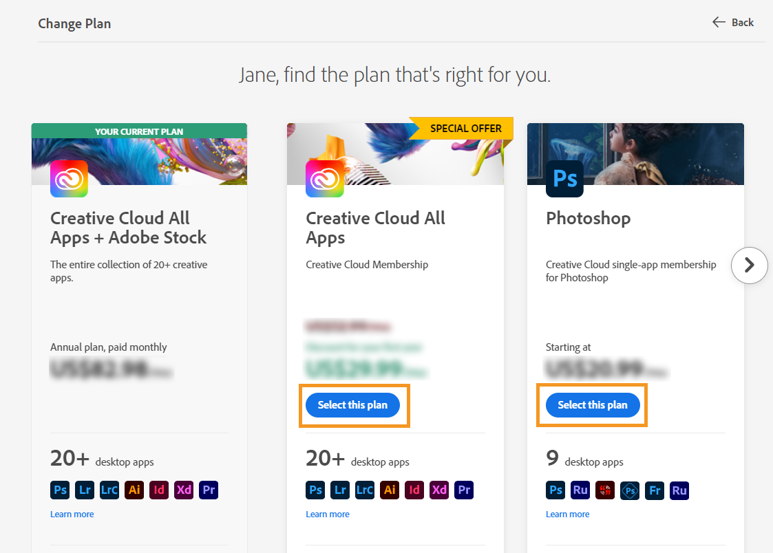 Аннулирование подписки на Adobe Stock