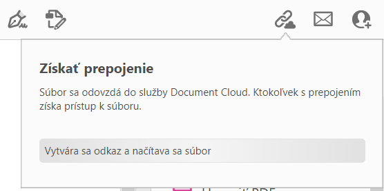 Priebeh nahrávania a zdieľania súborov