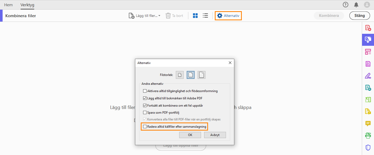 Sammanfoga Flera Pdf Filer Till En