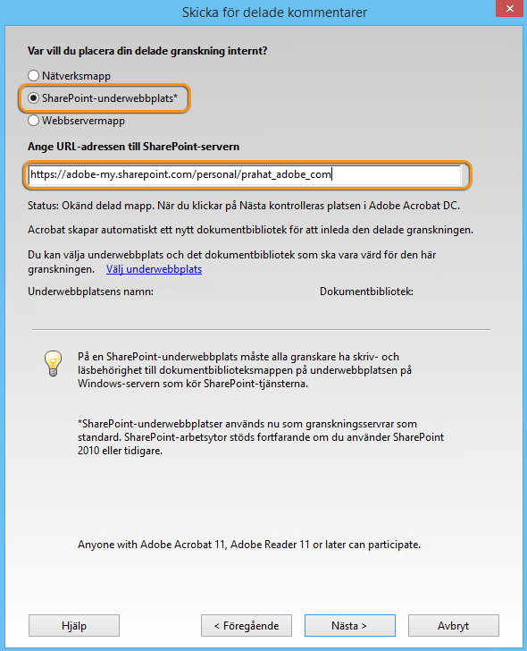 Underordnad SharePoint-webbplats och webbadress Underordnad SharePoint-webbplats och webbadress