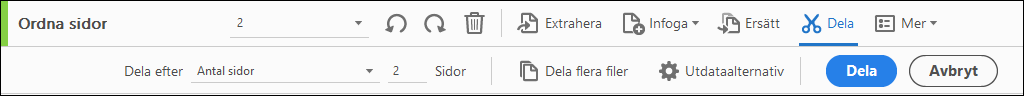 Dela Upp Pdf I Flera Filer