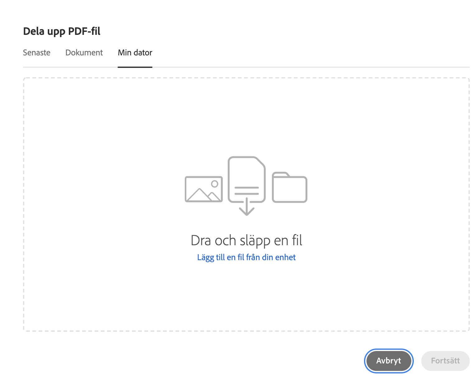 Dela Upp Pdf I Flera Filer