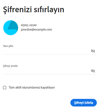 hesap kurtarma islemi icin telefon numaranizi kullanma