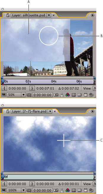 使用after Effects 的笔刷 仿制图章和橡皮擦绘画工具
