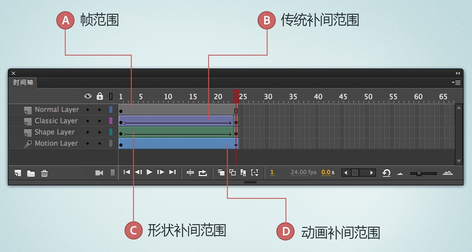 Animate 中的时间