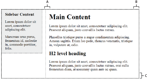 在 Dreamweaver 中如何使用 CSS 设计页面和内容