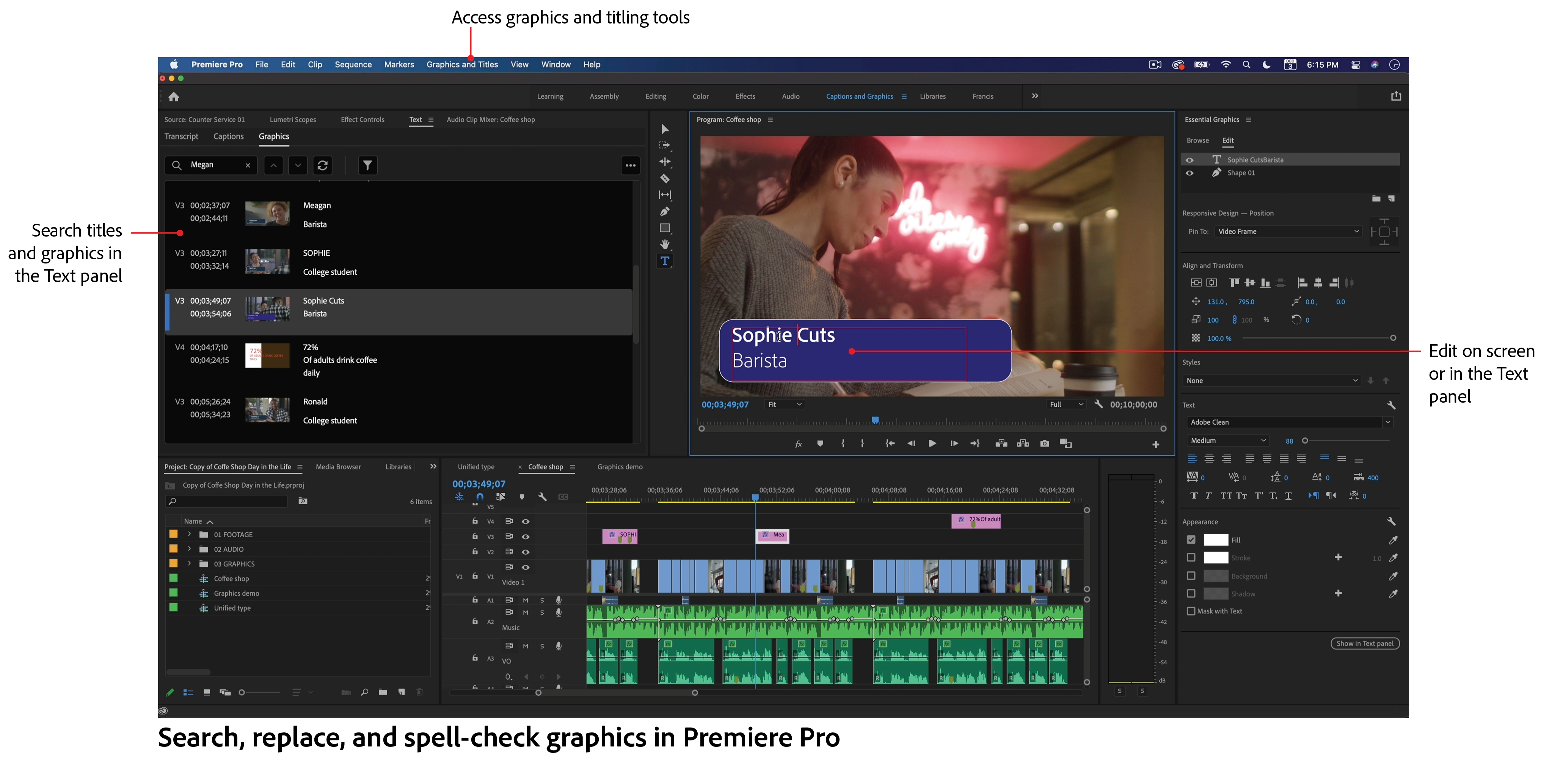 功能摘要 Premiere Pro（2021 年 12 月版）