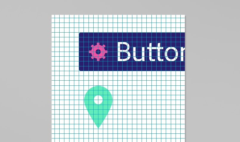 了解如何使用xd 中的参考线和网格