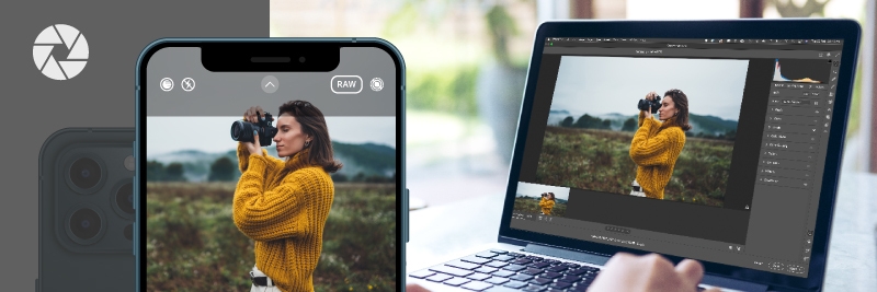 Camera Raw 中的 Apple ProRAW 設定檔