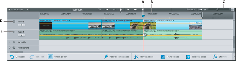 expert view timeline premiere pro