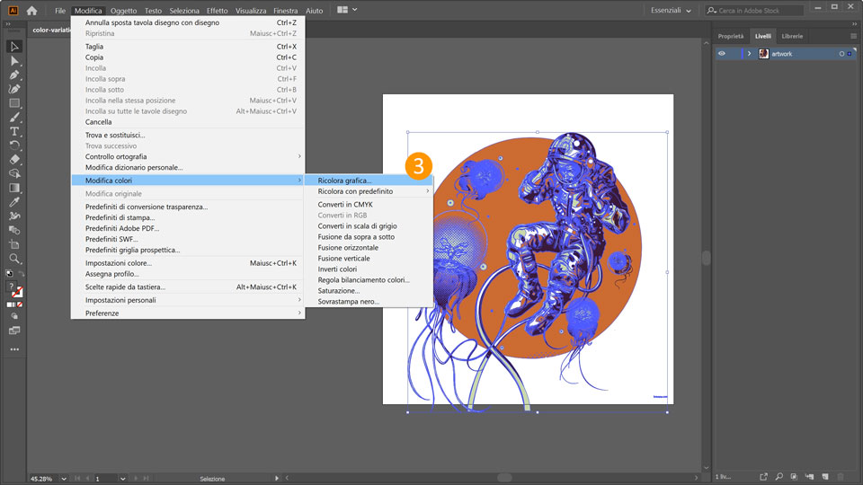 Come creare variazioni di colore in Illustrator Esercitazioni Adobe